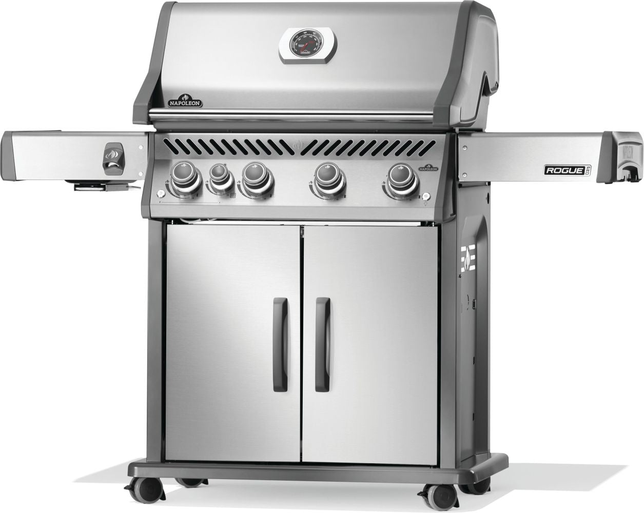 Premium Napoleon Rogue PRO 525 SIB Stainless Steel Grill - Outdoor BBQ, Backyard Cooking & Patio Entertaining for Home Chefs