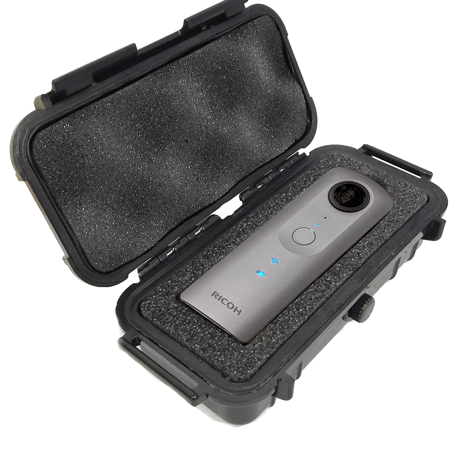 Waterproof Camera Case for Ricoh Theta V, Theta S & SC 360° Spherical Cameras - Durable Protection for Underwater Photography & Outdoor Adventures