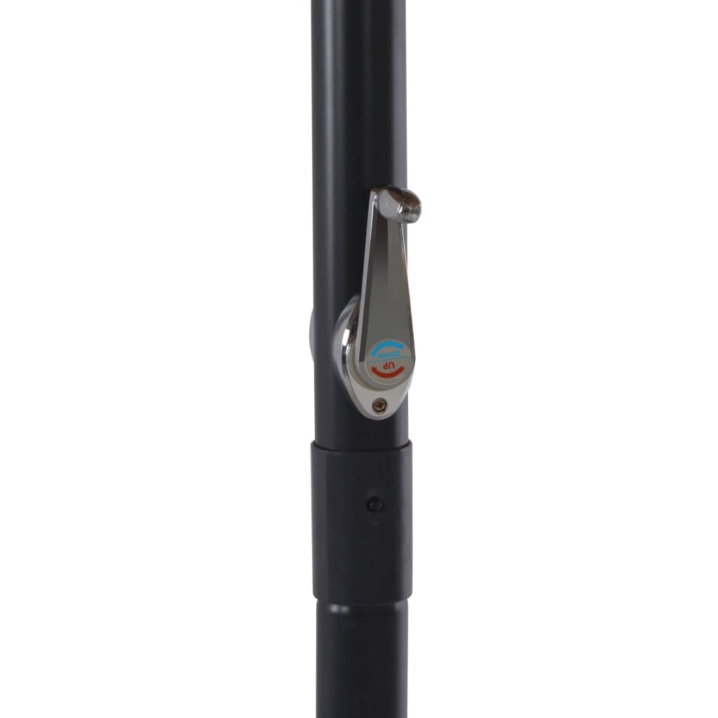 Premium Outdoor Patio Umbrella with Portable Base - Heavy Duty Market Umbrella for Garden, Deck, Poolside & Beach | UV Protection & Wind Resistant | Perfect for Backyard, Restaurant and Outdoor Dining Areas