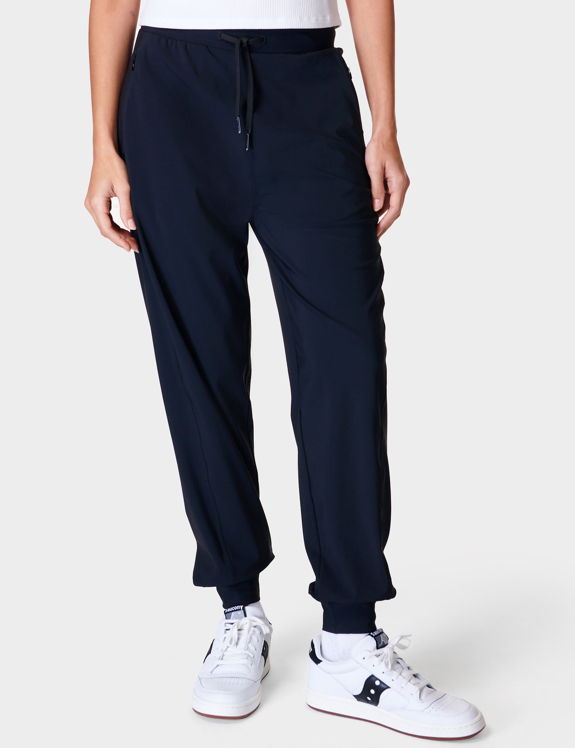 Explorer Jogger Pants for Men - Black Athletic Running Joggers with Pockets | Perfect for Gym, Workout, Travel & Casual Wear