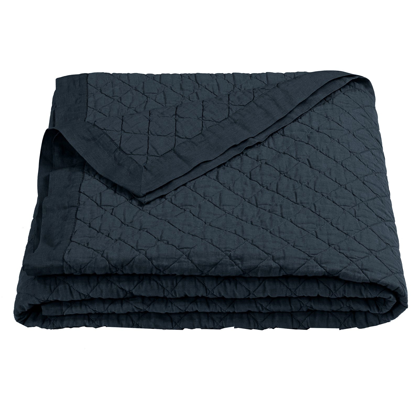 Premium Linen Cotton Diamond Quilt - Soft & Breathable Bedding Set for All Seasons - Perfect for Master Bedroom, Guest Room, or Cozy Home Decor