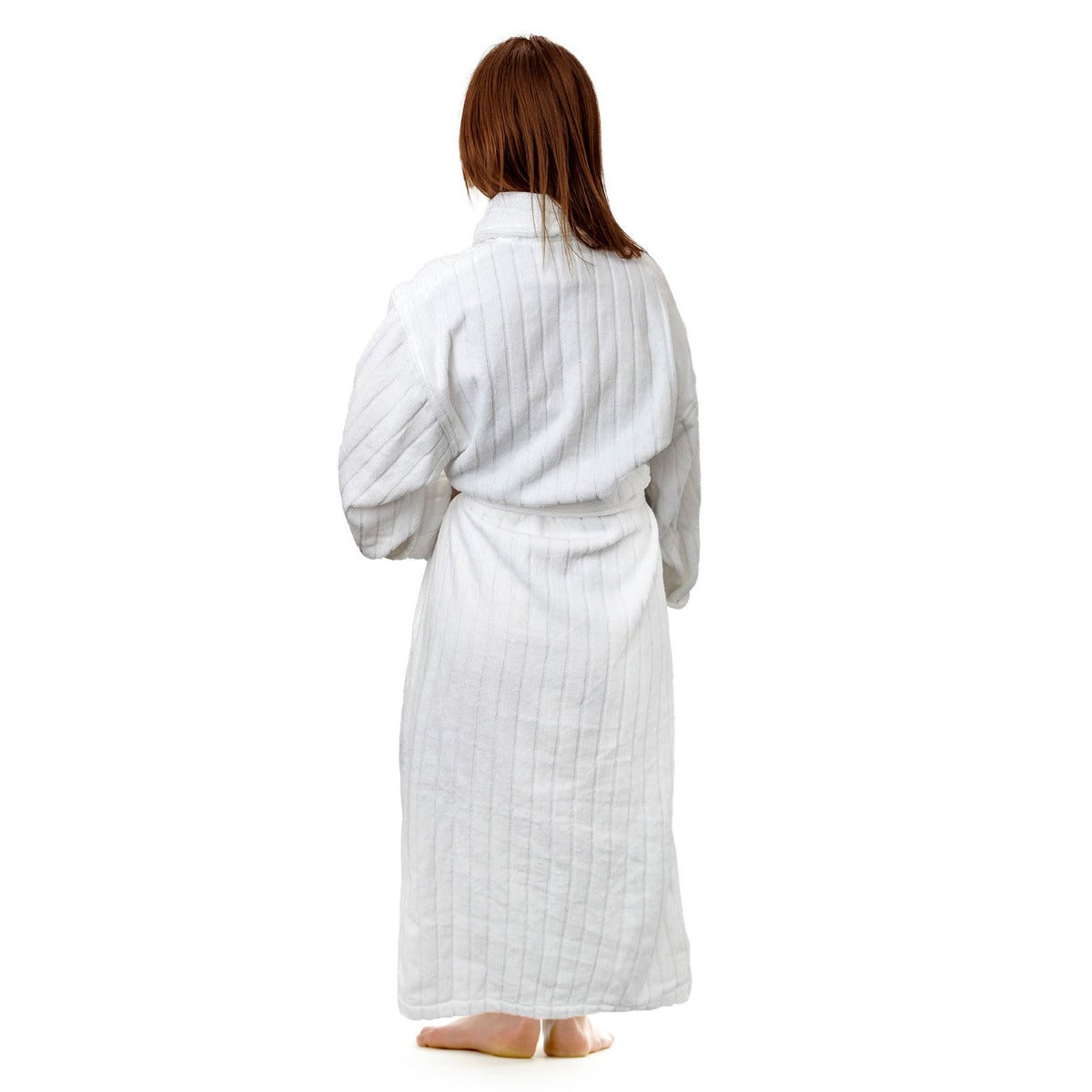 Luxury Pillowtex Hotel Robe - 100% Combed Cotton Velour Bathrobe for Women & Men | Spa, Resort & Home Relaxation
