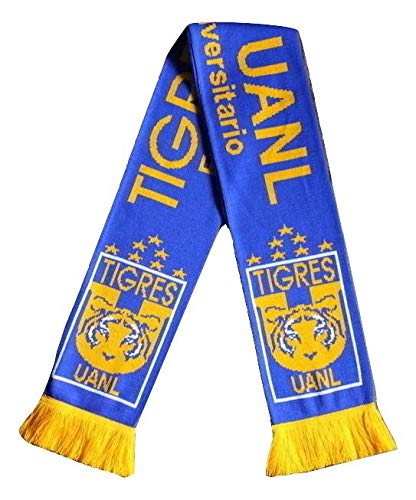 Tigres UANL Soccer Scarf - Premium Acrylic Knit Fan Scarf for Men & Women - Perfect for Games, Tailgating, and Cold Weather Support