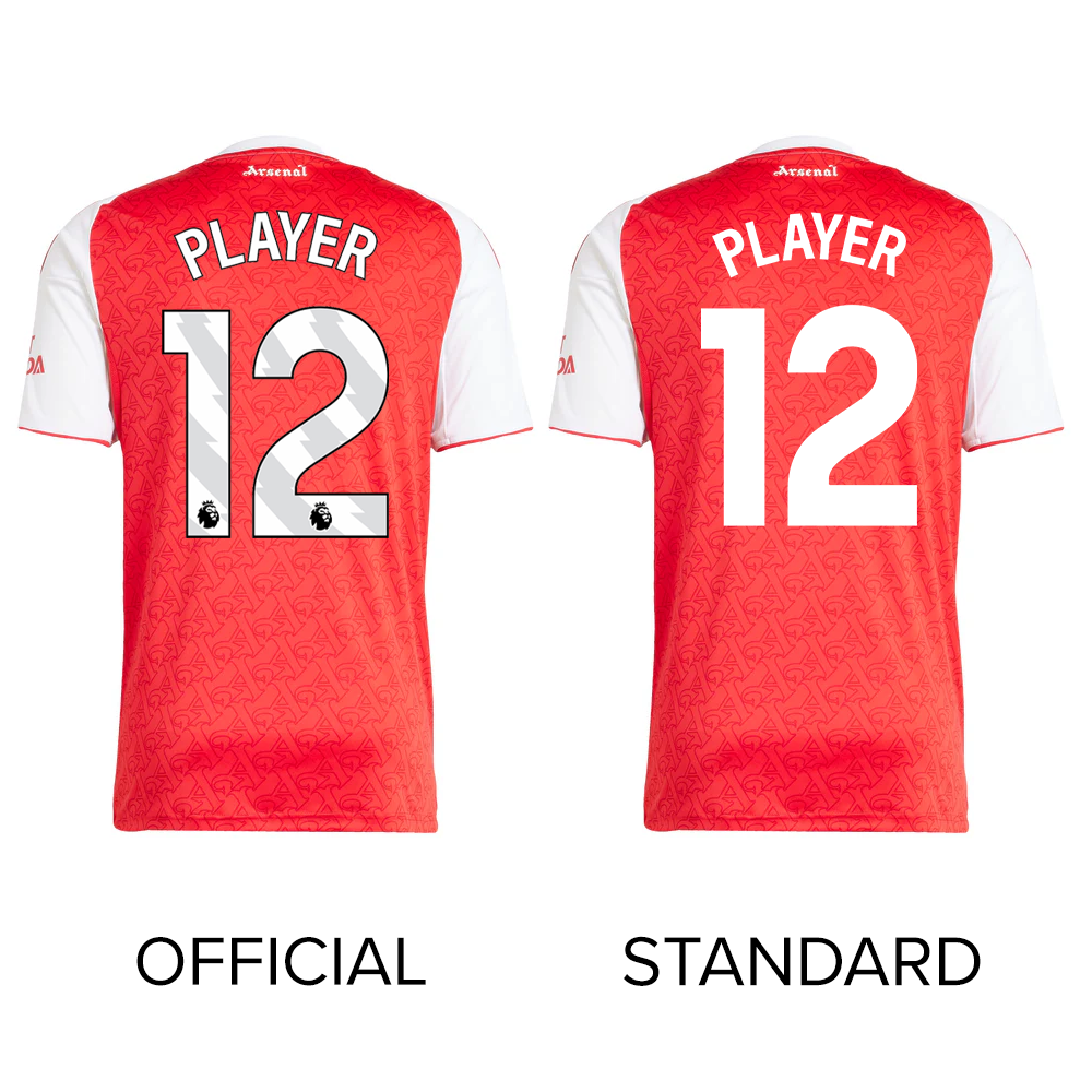Official Arsenal FC 2025/26 Adult Home Jersey - Authentic Football Shirt for Men - Perfect for Match Days, Training & Fan Support