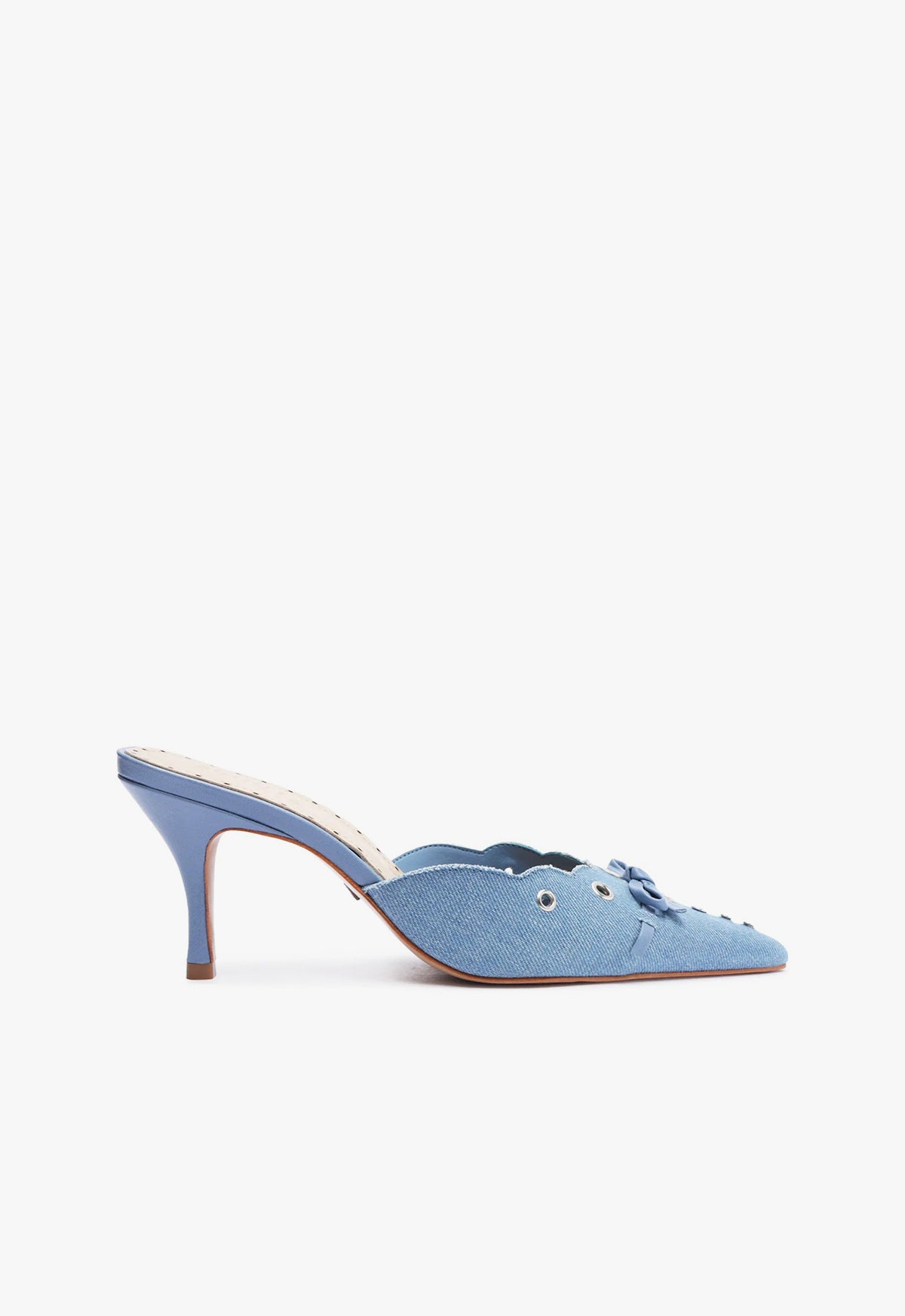Hilly Women's Denim High Heel Pumps - Stylish & Comfortable Dress Shoes for Work, Party & Evening Out