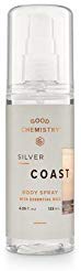 Good Chemistry Silver Coast Unisex Body Mist Spray - 4.25 fl oz | Fresh & Light Fragrance for Men & Women | Perfect for Daily Use, Gym, Work & Date Night