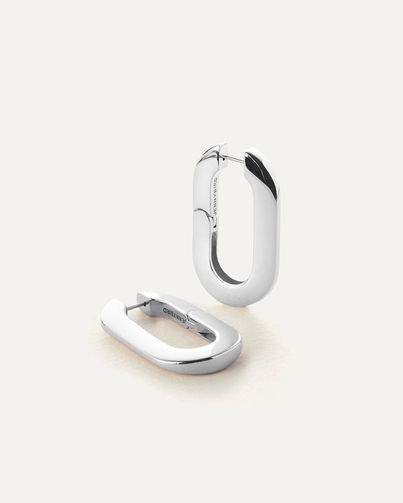 Stylish Mega U Link Earrings for Women - Trendy Gold & Silver Hoop Earrings - Perfect for Parties, Weddings & Everyday Wear