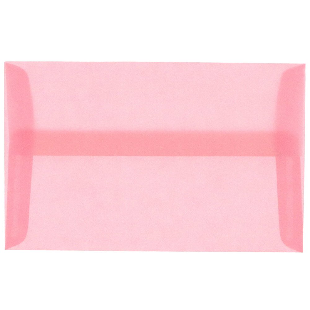 JAM PAPER A6 Translucent Vellum Envelopes 4.75