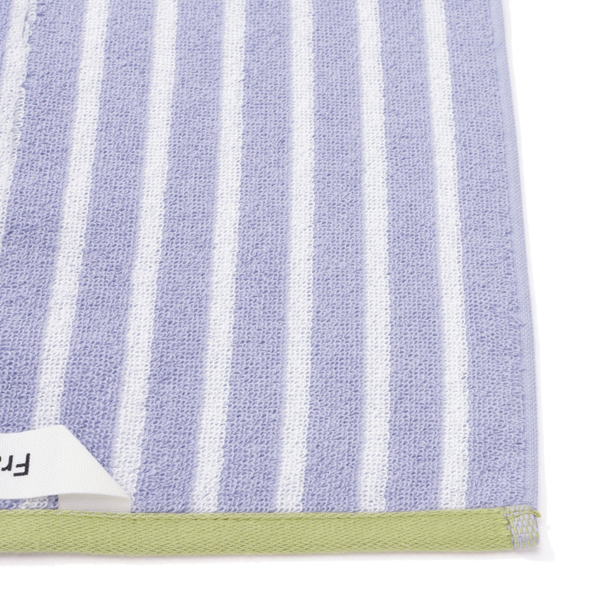 Antibacterial & Deodorizing Striped Face Towel - Soft Purple Microfiber for Skincare & Gym - Perfect for Daily Use, Travel & Spa