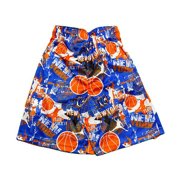 Men's New York Hoops Attack Basketball Shorts - Breathable & Comfortable for Training, Games & Casual Wear