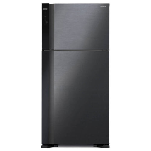 Hitachi 601L Top Mount Refrigerator - Black (Model R-V765PUQ7-1 BBK) | Energy Efficient, Spacious Design for Modern Kitchens