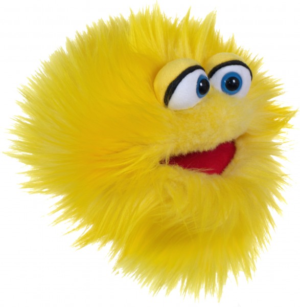 Fluffy Yellow 20cm Hand Puppet - Soft Plush Animal Puppet for Kids, Storytelling & Interactive Play (Code 222) | Perfect for Classroom Activities, Birthday Gifts & Family Bonding Time