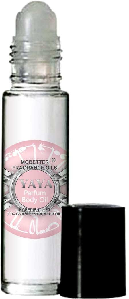 MOBETTER YAYA Fragrance Body Oil for Women - Long Lasting Perfume Oil, Natural Scented Oil for Skin & Hair - Perfect for Daily Wear, Date Nights & Special Occasions