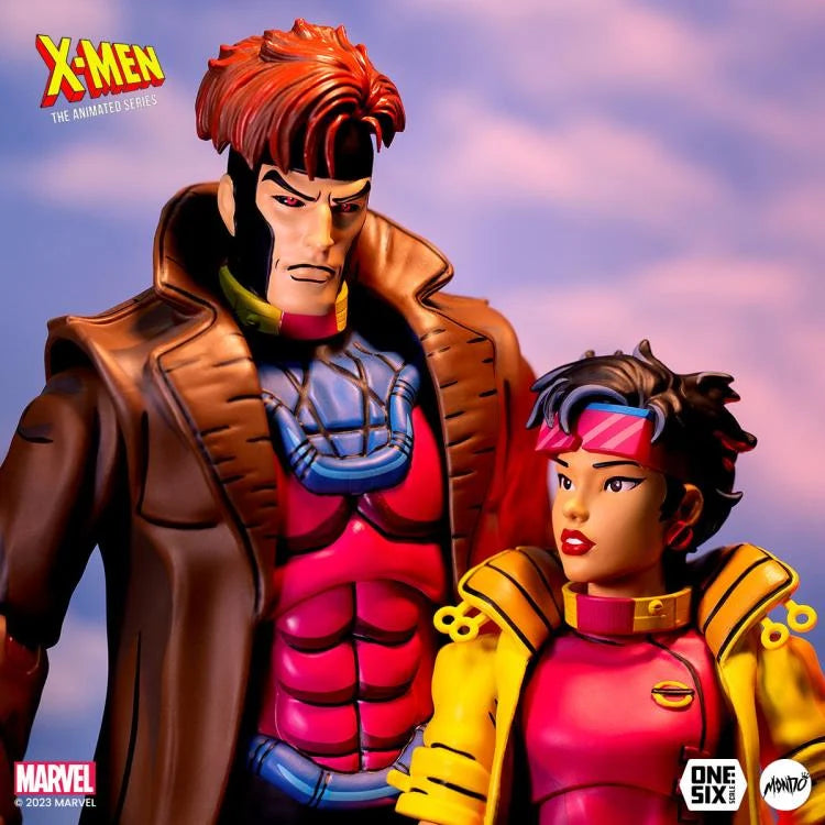 X-Men: The Animated Series Gambit 1/6 Scale Collectible Action Figure - Perfect for Marvel Fans, Display & Comic Book Collections