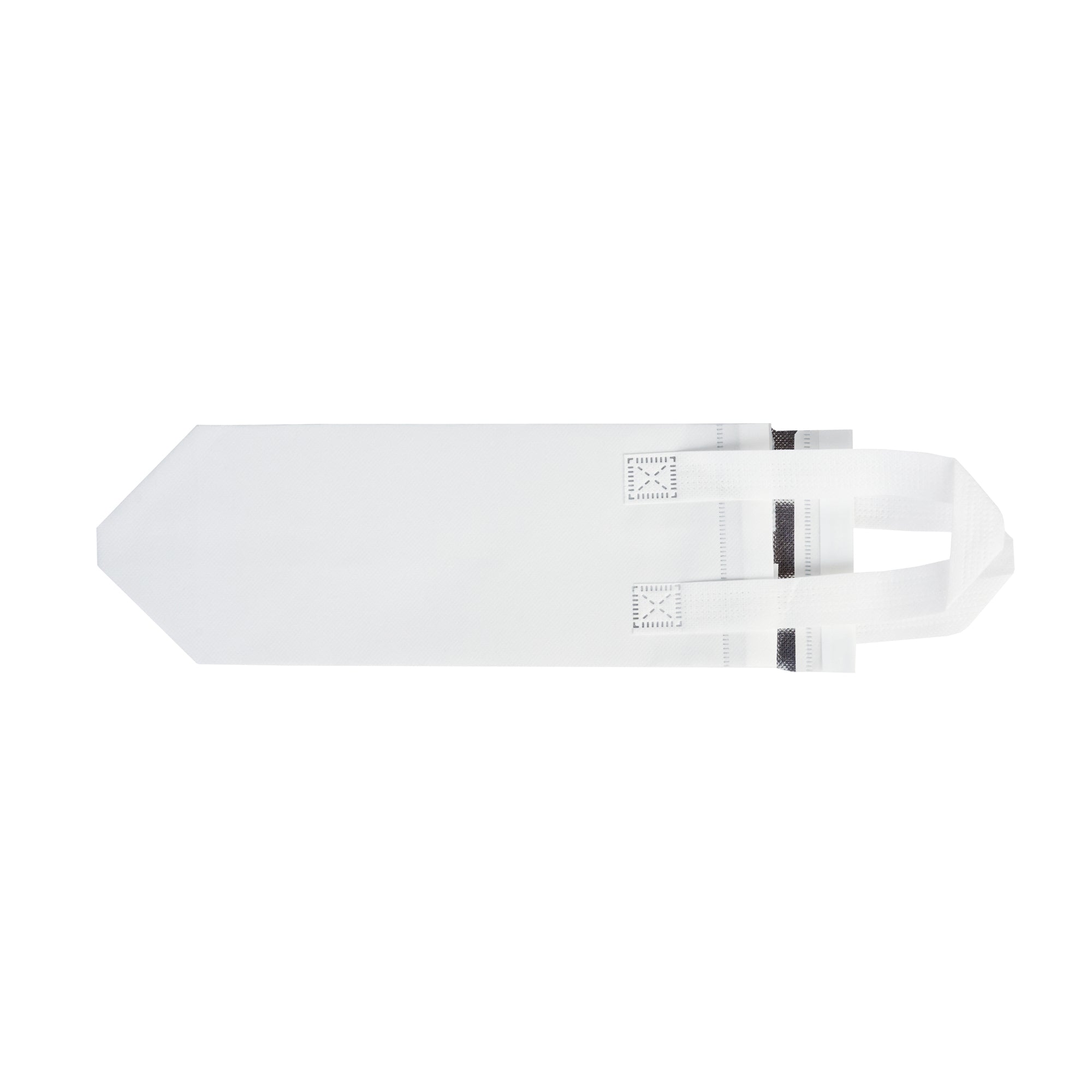 White Insulated Take Out Food Bags - Tamper Evident, 4.75
