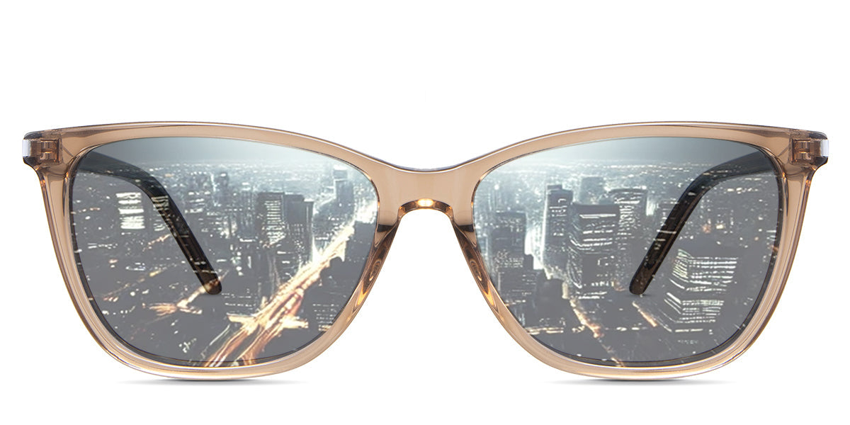 Ophelia Women's Prescription Tinted Glasses - Stylish & UV Protection for Reading, Driving & Outdoor Activities