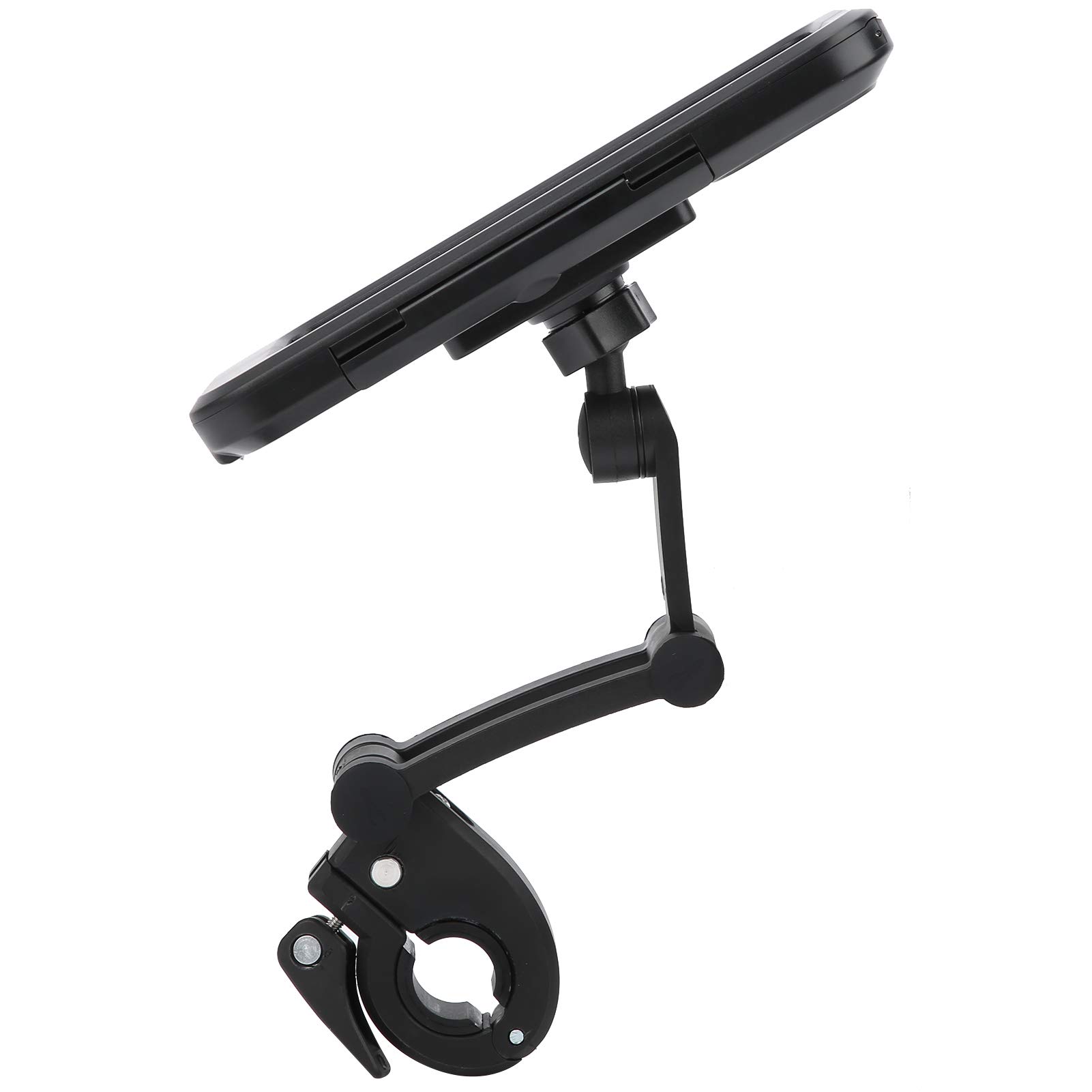 Jingyig Universal Bike Phone Mount - Large Size Bicycle & Motorcycle Phone Holder with Transparent Window, Multi-Axis Folding Base - Perfect for Cycling, Commuting & Outdoor Adventures
