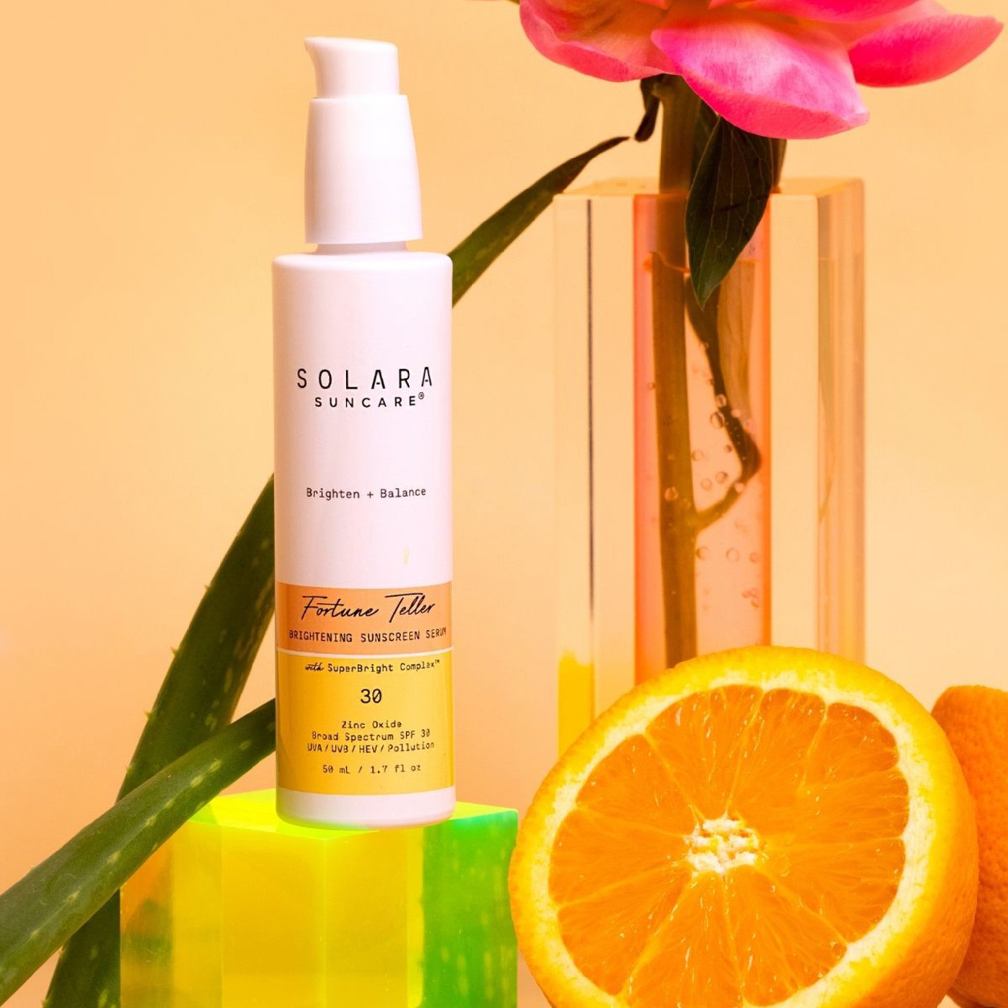 Fortune Teller SPF 30 Sunscreen - Broad Spectrum UVA/UVB Protection, Water Resistant, Lightweight Daily Face & Body Sunscreen for Outdoor Activities, Beach & Sports