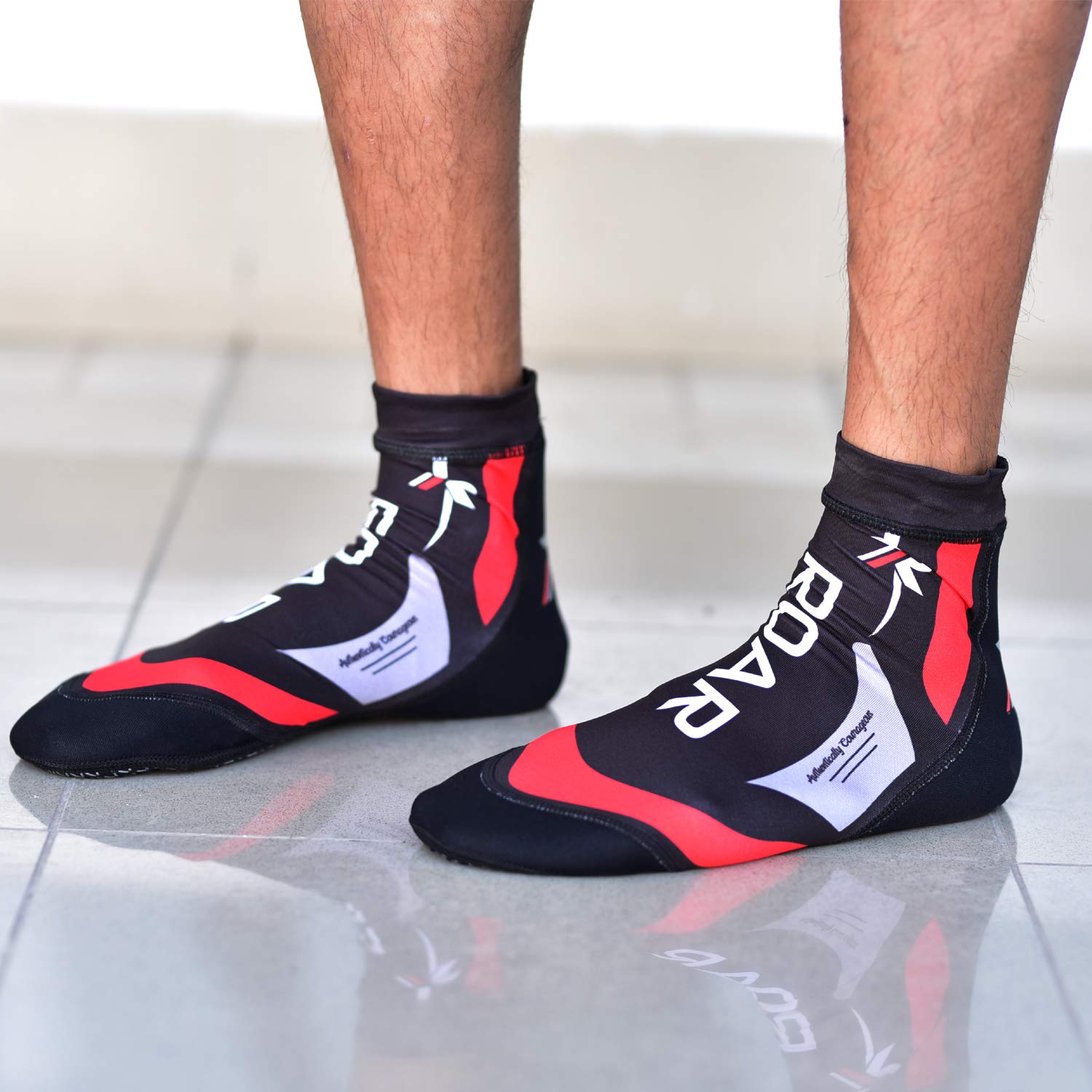 Men's 2MM Thermo Neoprene Socks for MMA, Boxing & Gym Training - Ankle Support Brace - Perfect for Fighters, Athletes & Workout Enthusiasts