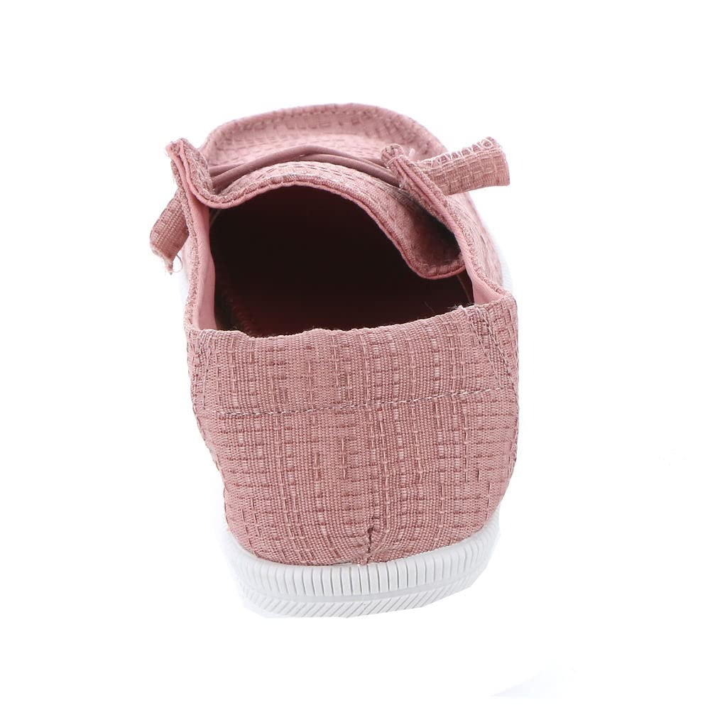 Rocket Dog Mellow Women's Slip-On Loafers Size 6 BM US in Dusty Rose - Comfortable Casual Shoes for Work, Travel & Everyday Wear