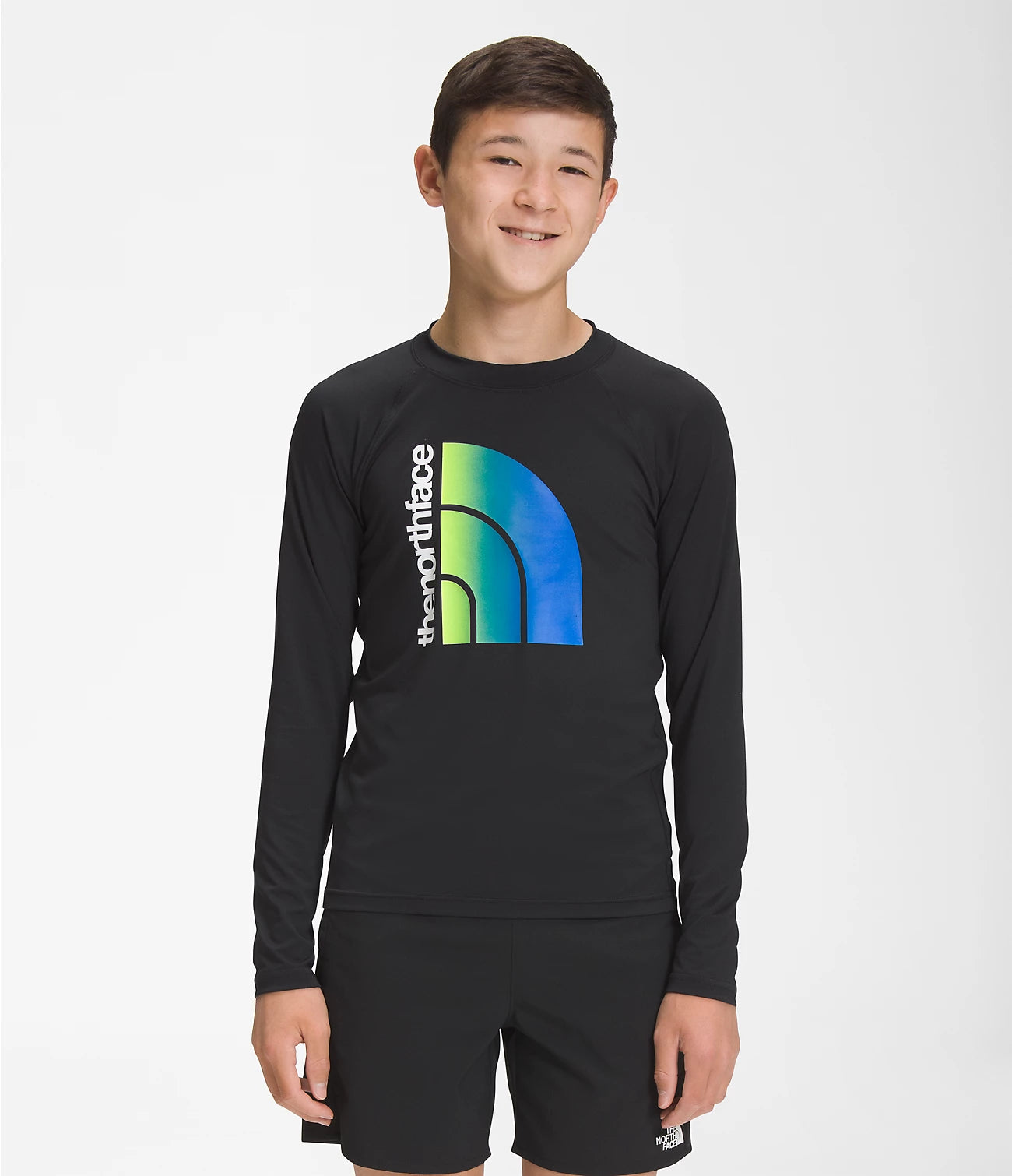 Boys' Amphibious Long Sleeve Sun Protection Shirt - UPF 50+ Quick-Dry Swim Shirt for Beach, Pool & Outdoor Activities | NF0A81XD