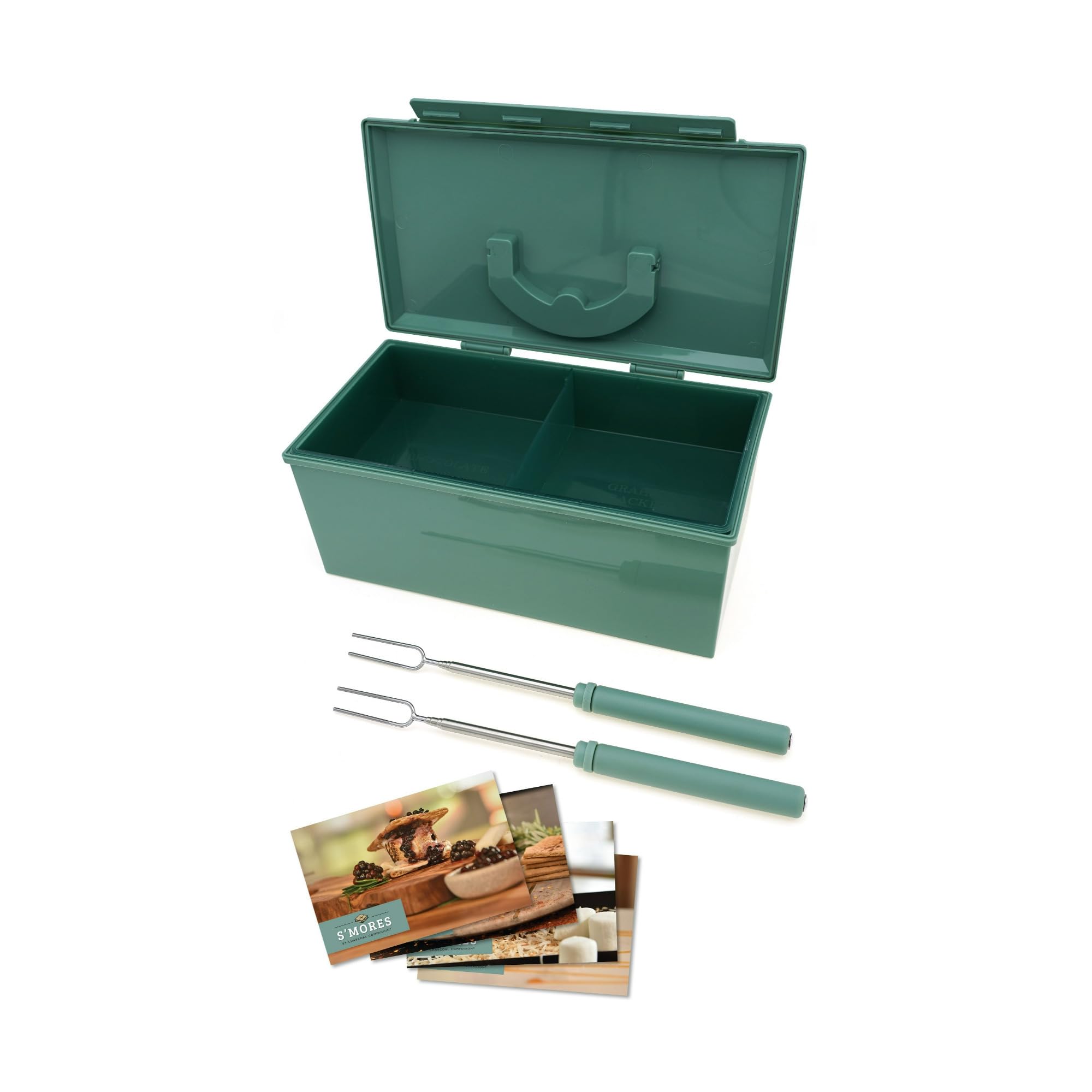 2-Prong Caddy Tray for Kitchen & Dining Storage