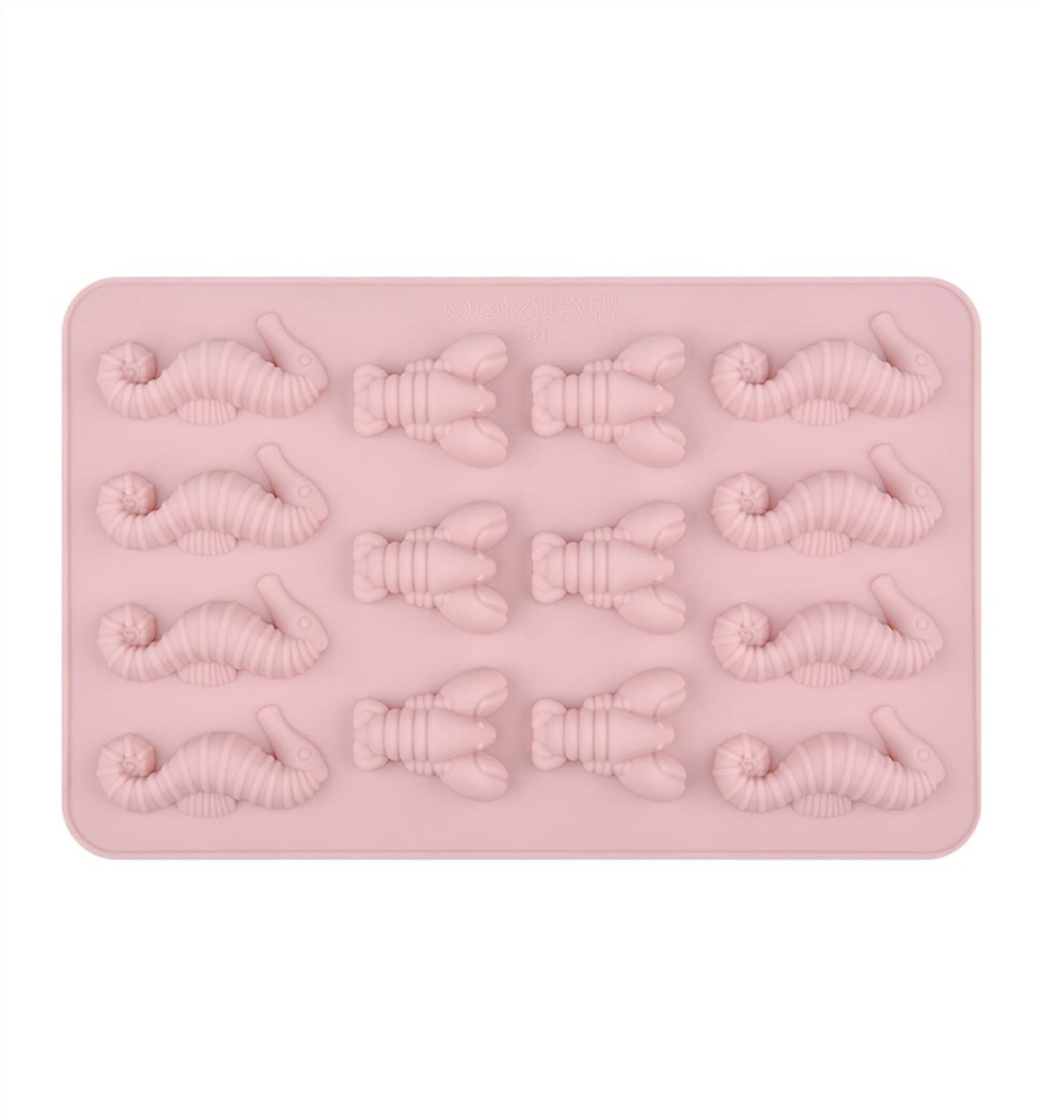 3D Seahorse Ice Cube Tray - Silicone Gummy Candy Mold for Jelly, Chocolate & DIY Desserts | Perfect for Home, Bakery, Cafe & Party Treats | BPA-Free, Easy to Use & Clean