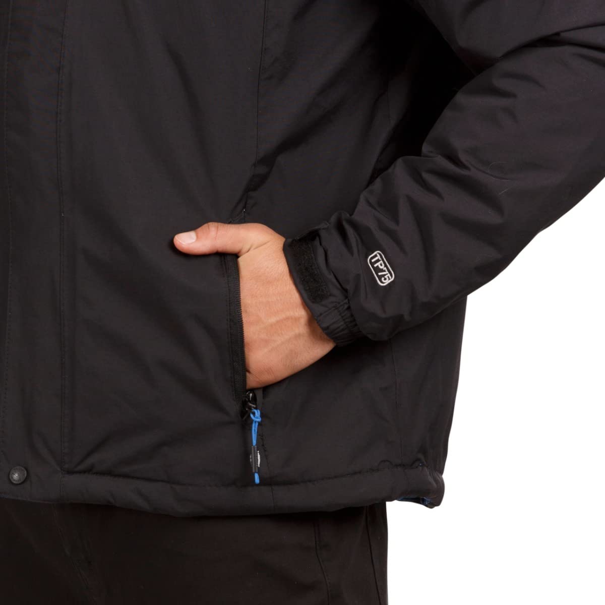 Trespass Donelly Men's Insulated Waterproof Jacket - Winter Outdoor Hiking Skiing Snow Sports Coat for Cold Weather Protection