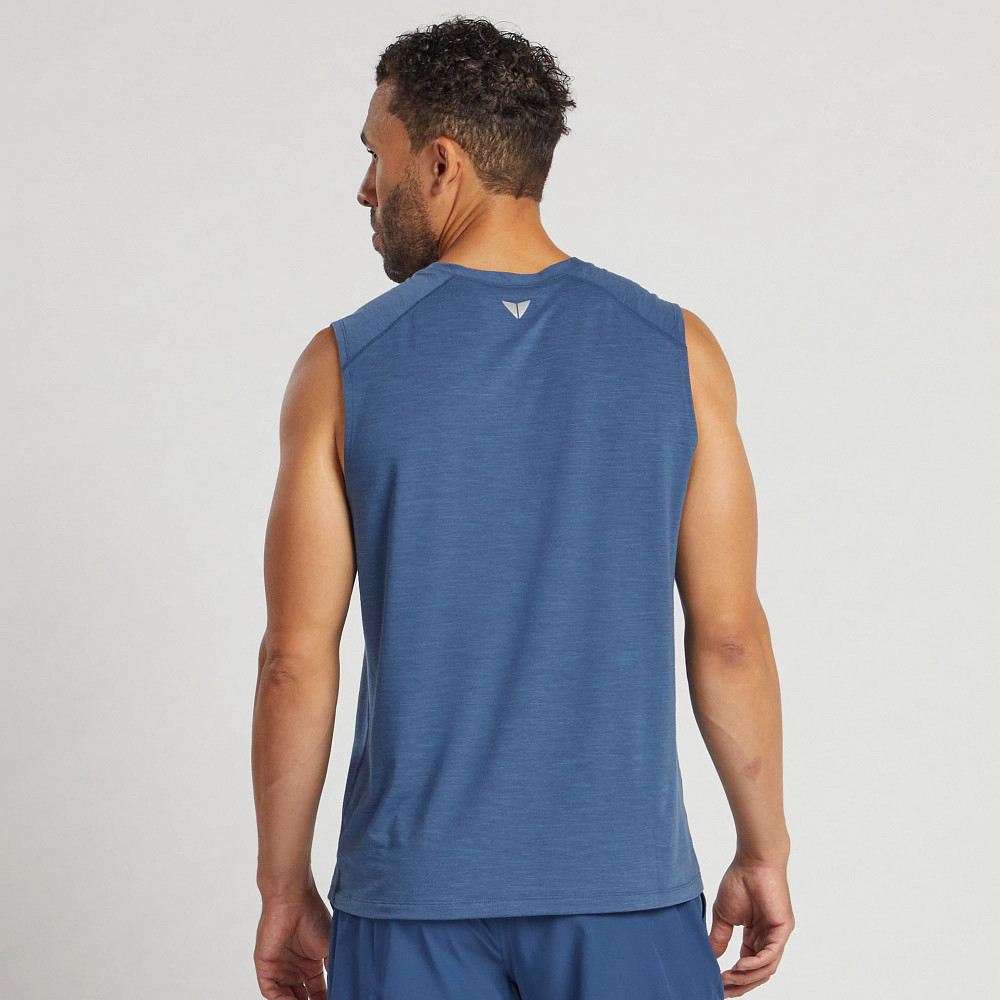 Korsa Men's Sleeveless Workout Shirt - Gym Training & Running Top for Active Lifestyle