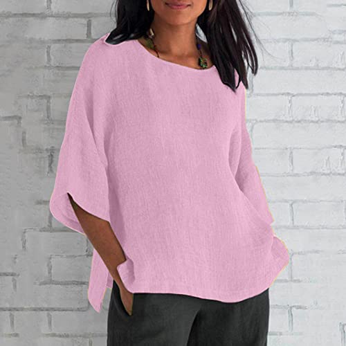 3/4 Sleeve Pink