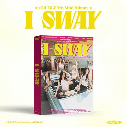 (G)I-DLE I SWAY (WIND VER.) CD Album | K-Pop Music | Perfect for K-Pop Fans, Dance Practice & Music Collectors