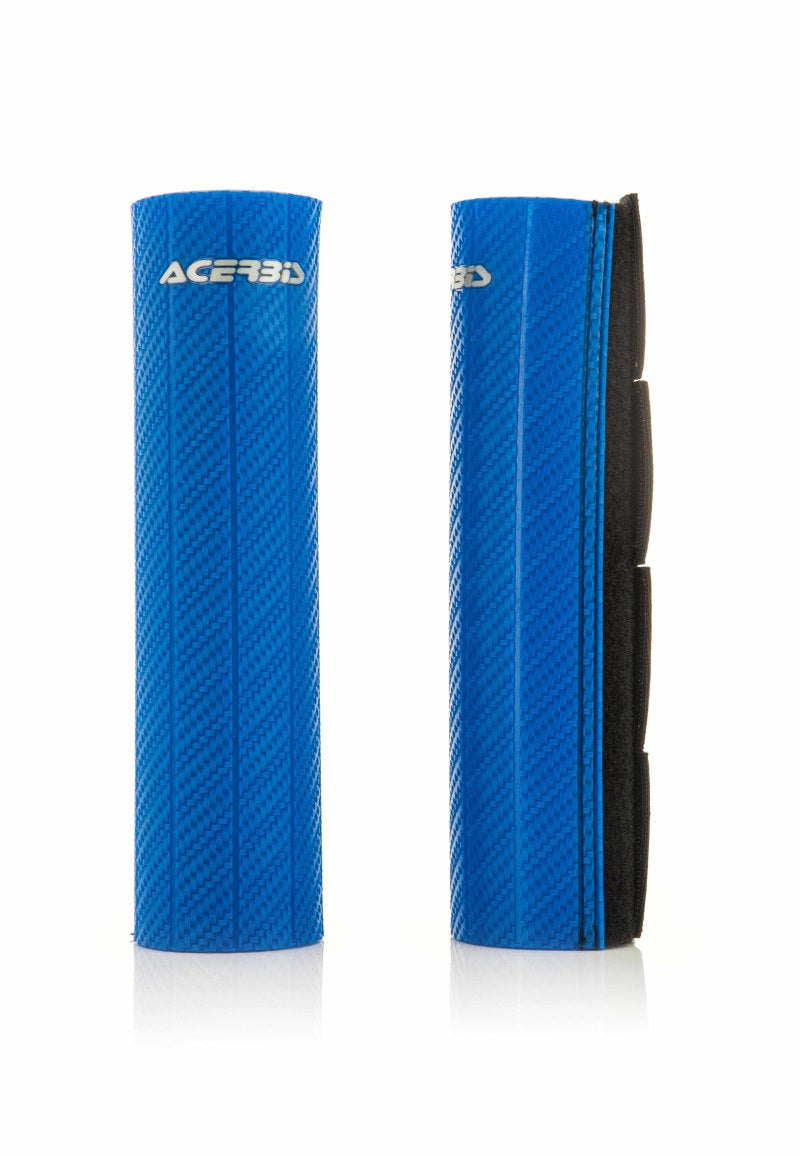 Acerbis Upper Fork Guard - Blue | Dirt Bike Fork Protector | Off-Road Motorcycle Accessory for Enhanced Durability & Style | Perfect for MX, Enduro & Trail Riding