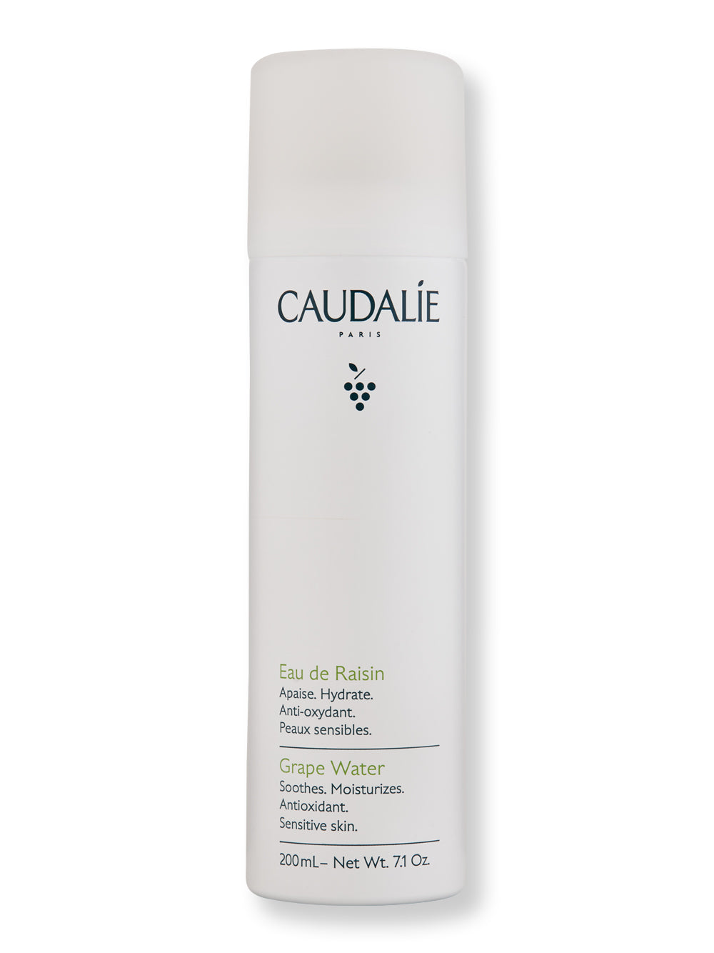 Caudalie Vinoclean Grape Water Facial Spray - Organic Hydrating Mist for Dry Skin, Makeup Setting & Refreshing | Perfect for Travel, Gym & Office Use