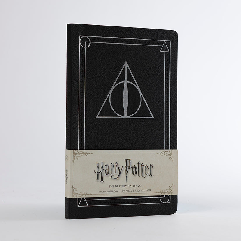 Harry Potter Deathly Hallows Ruled Notebook - Lined Journal for Wizards & Fans - Perfect for School, Note Taking & Collectible Gift