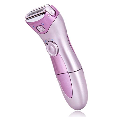 Best Women's Electric Razor & Bikini Trimmer - Cordless Wet/Dry Shaver for Face, Legs, Underarms | Safe & Painless Hair Removal for Smooth Skin at Home or Travel