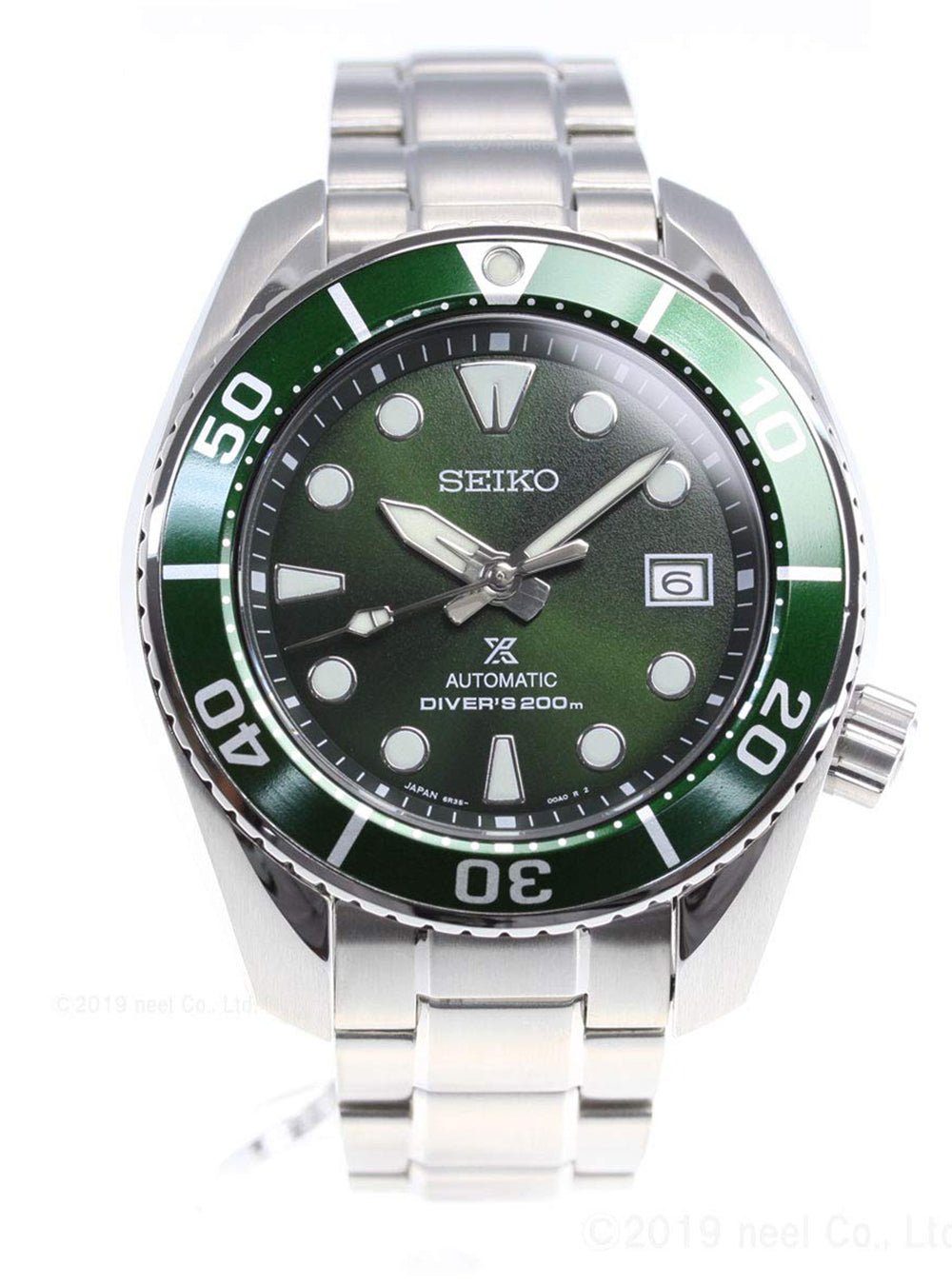 SEIKO PROSPEX 200M Diver's Automatic Watch SBDC081 - Japanese Made JDM - Perfect for Scuba Diving, Snorkeling & Water Sports