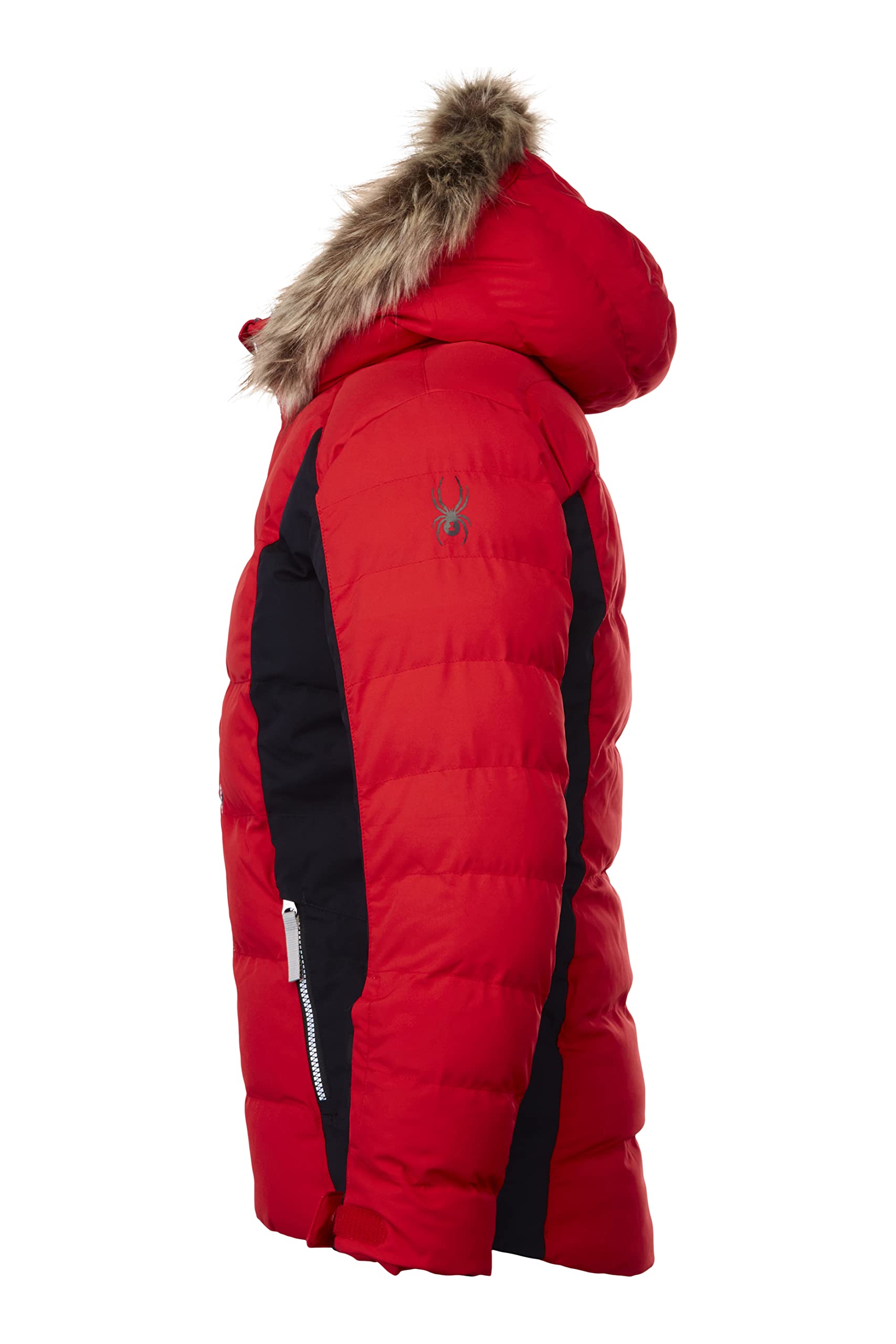 Spyder Girls' Zadie Insulated Ski Jacket - Waterproof Winter Coat for Kids - Warm Snow Jacket for Skiing, Snowboarding & Outdoor Adventures