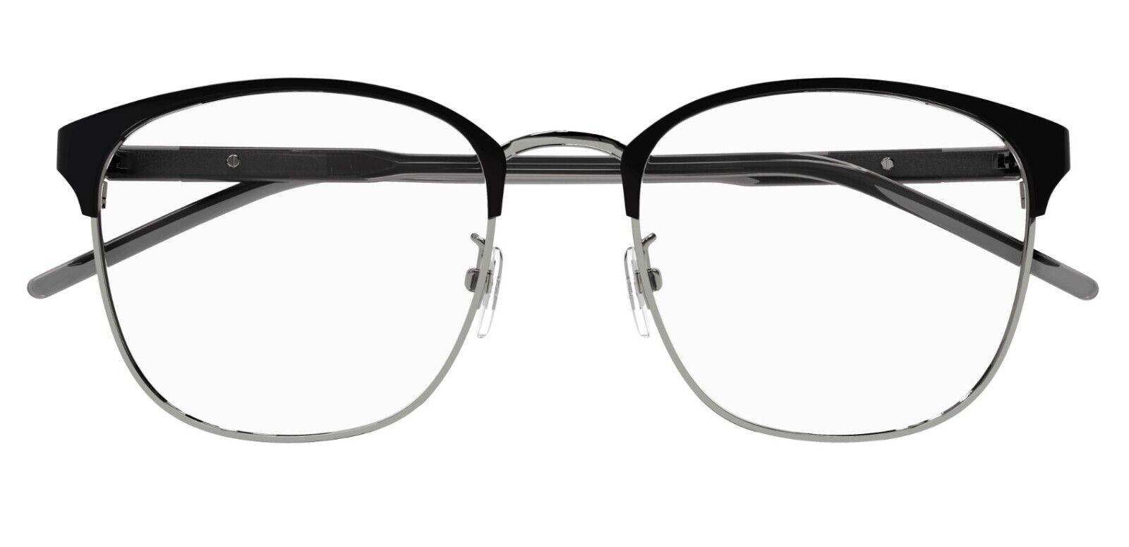 Gucci GG1231OA 003 Gunmetal Grey Square Men's Eyeglasses - Premium Designer Glasses for Men | Perfect for Business, Casual & Formal Occasions