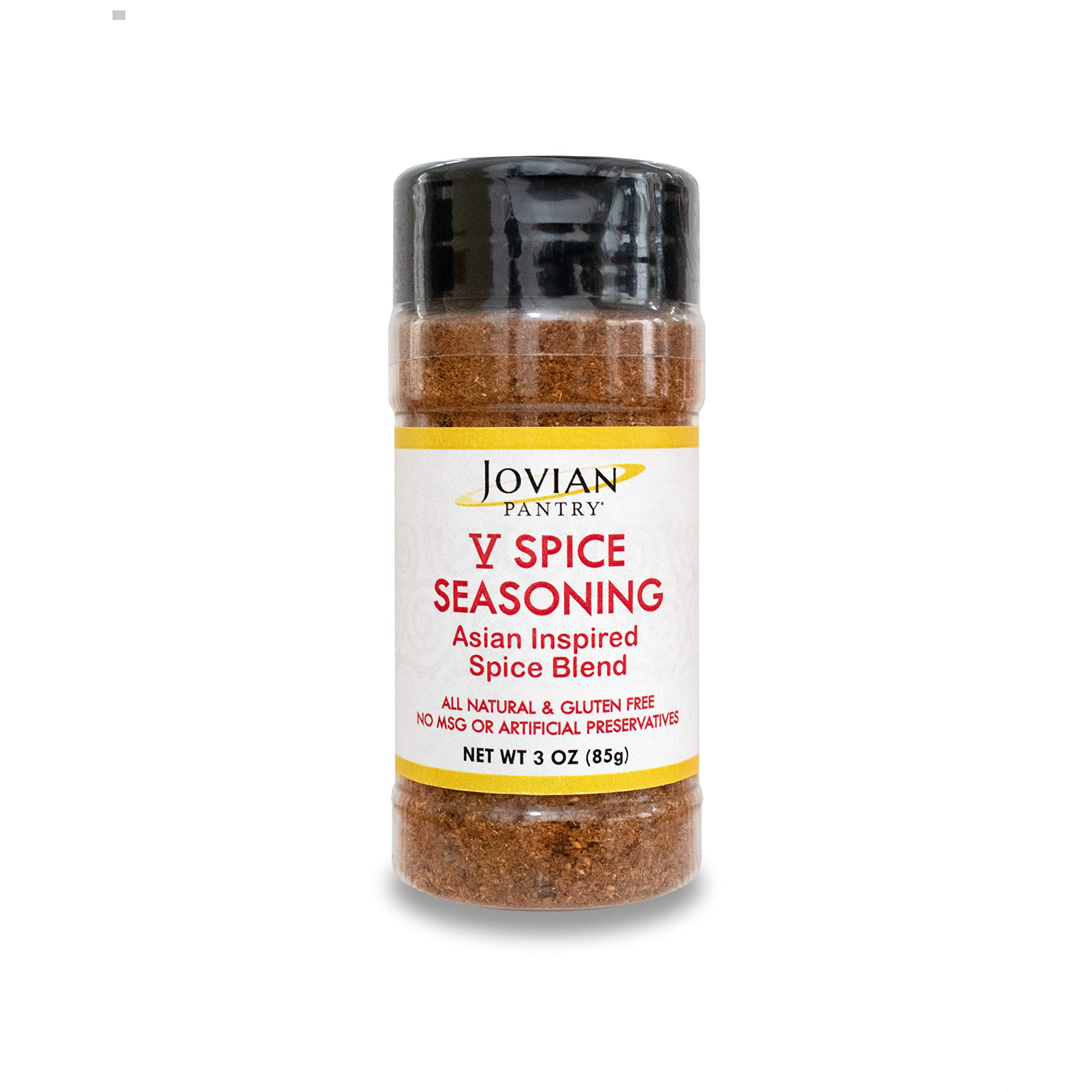 Jovian Pantry V Spice Seasoning - Authentic Asian Spice Blend | All Natural, Gluten Free, No Fillers or Binders | Perfect for Stir-Fry, Marinades & Seasoning Meats