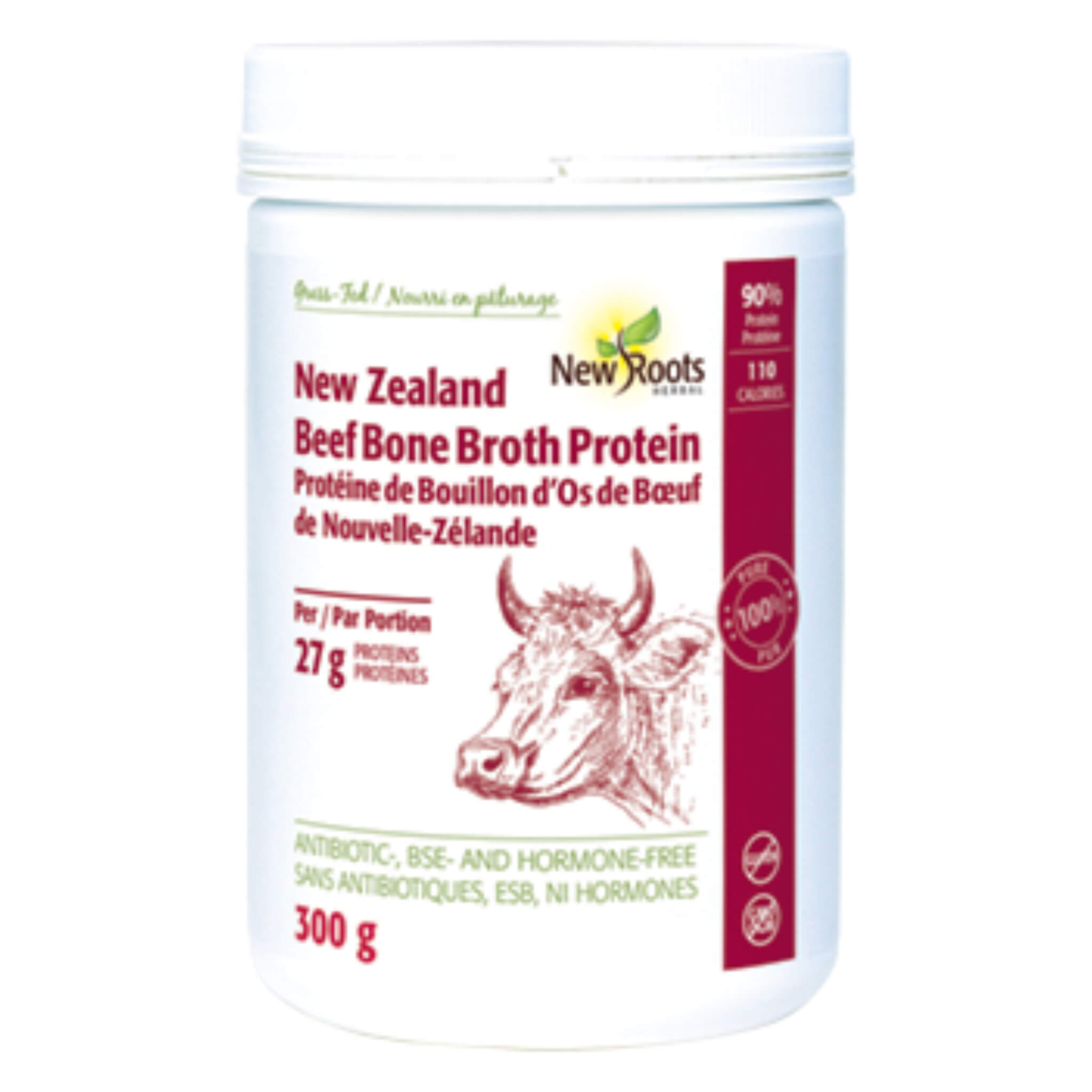Grass-Fed Beef Bone Broth Protein Powder - Collagen Rich Supplement for Gut Health & Joint Support | Perfect for Keto, Paleo Diets & Post-Workout Recovery