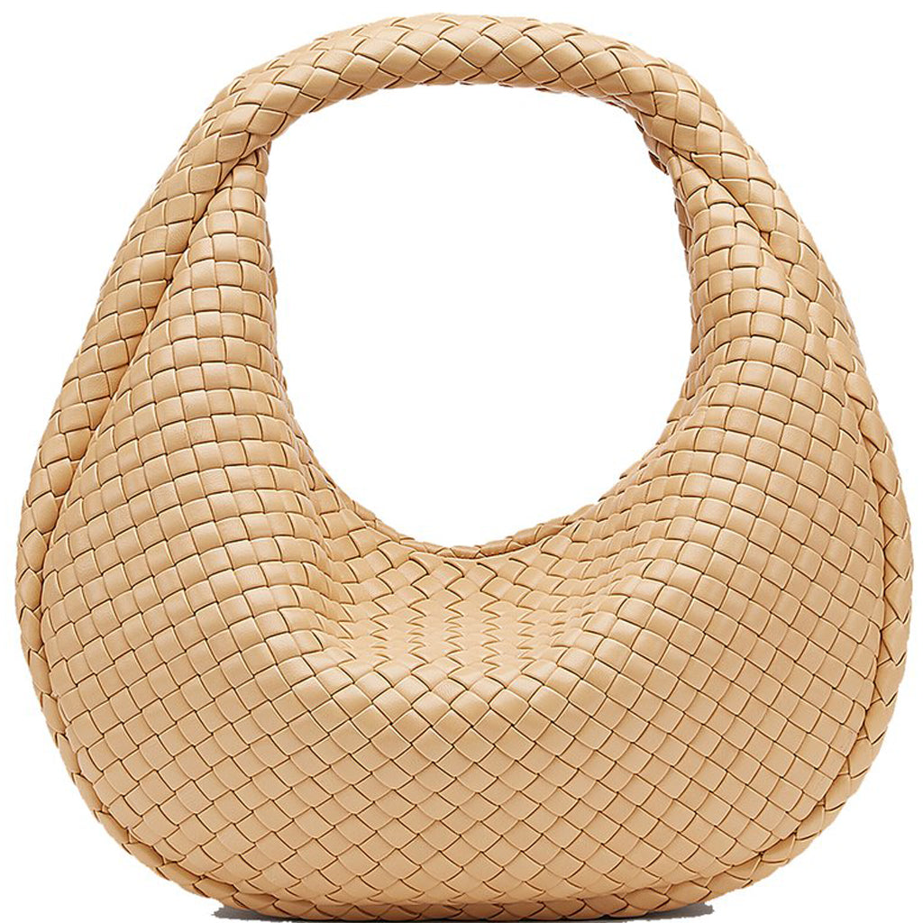 Padded Jodie Shoulder Bag in Almond - Stylish & Comfortable Crossbody Purse for Women | Perfect for Work, Travel & Everyday Use
