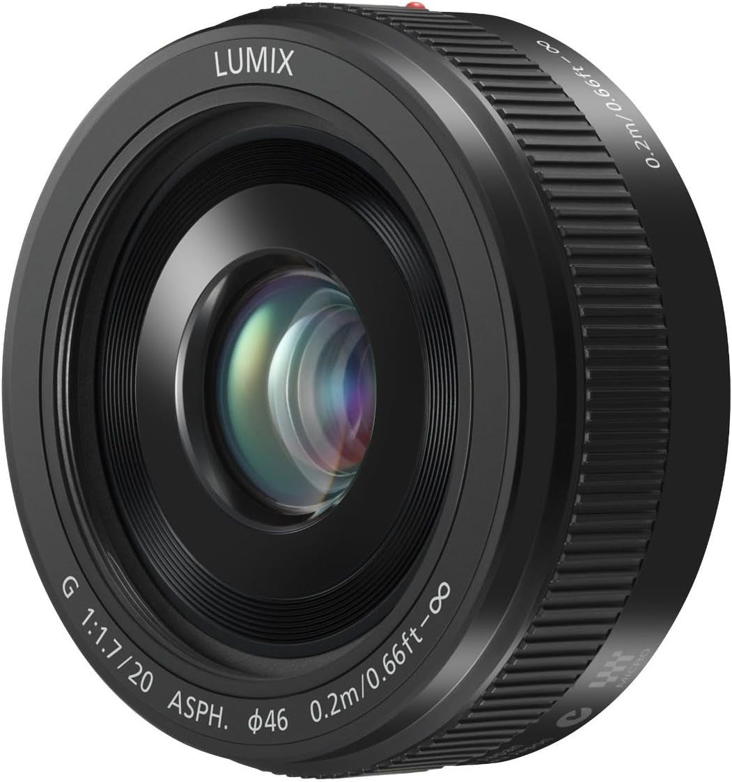 Panasonic Lumix G II 20mm f/1.7 ASPH. Lens - Fast Prime Lens for Micro Four Thirds Cameras | Perfect for Low Light Photography, Portraits & Street Shooting