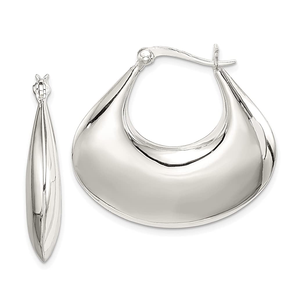 925 Sterling Silver Hoop Earrings for Women - Elegant 14mm-50mm Hoop Earrings Set, Hypoallergenic Fine Jewelry, Perfect Gift for Her - Ideal for Everyday Wear, Parties & Special Occasions