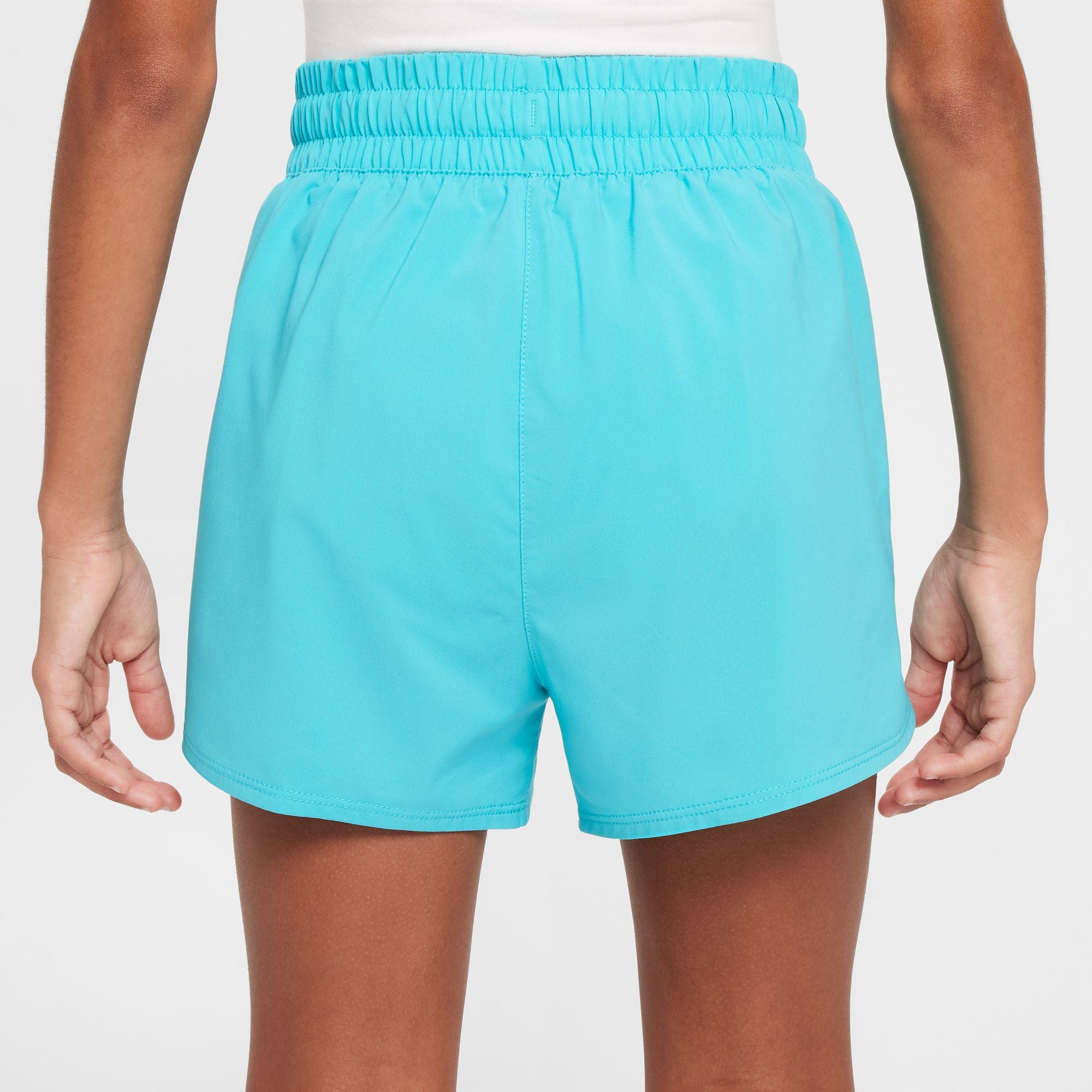 Nike Girls' Dri-FIT High Waisted Woven Shorts - Moisture-Wicking Athletic Shorts for Running, Yoga & Gym Workouts