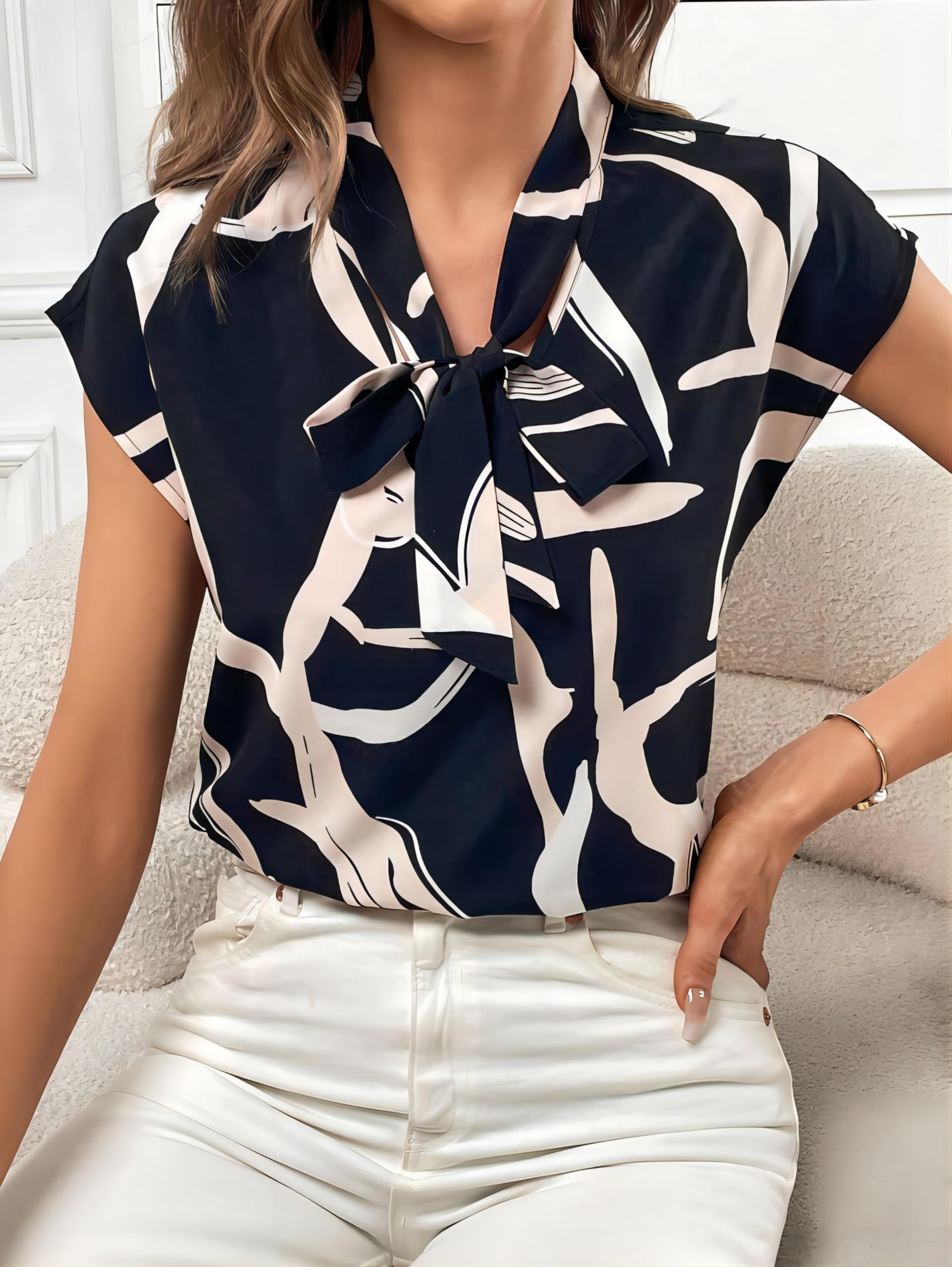 Stylish Women's Blouses & Tops - Casual & Dressy Batwing Sleeve Tees for Summer | Perfect for Office, Date Night & Weekend Outfits
