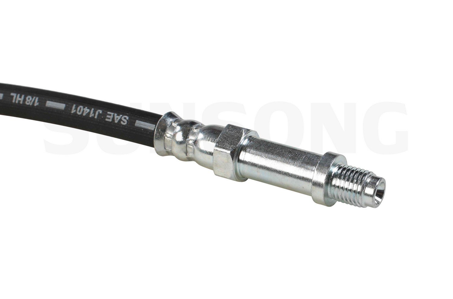 Sunsong 2203911 Brake Hydraulic Hose - High Performance Replacement Hose for Cars, Trucks & SUVs - Durable DOT-Approved Brake Line for Safe Stopping Power - Ideal for Off-Roading, Towing & Daily Driving
