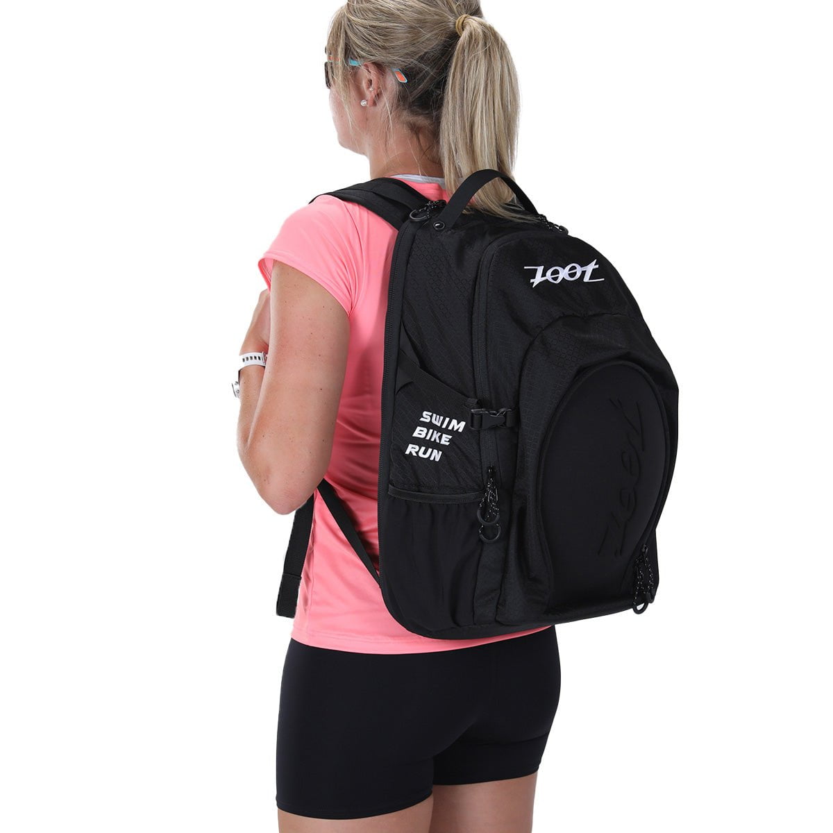 Ultra Tri Backpack - Lightweight Durable Travel Backpack for Hiking, Camping & Daily Use - Water-Resistant Black Daypack for Men & Women
