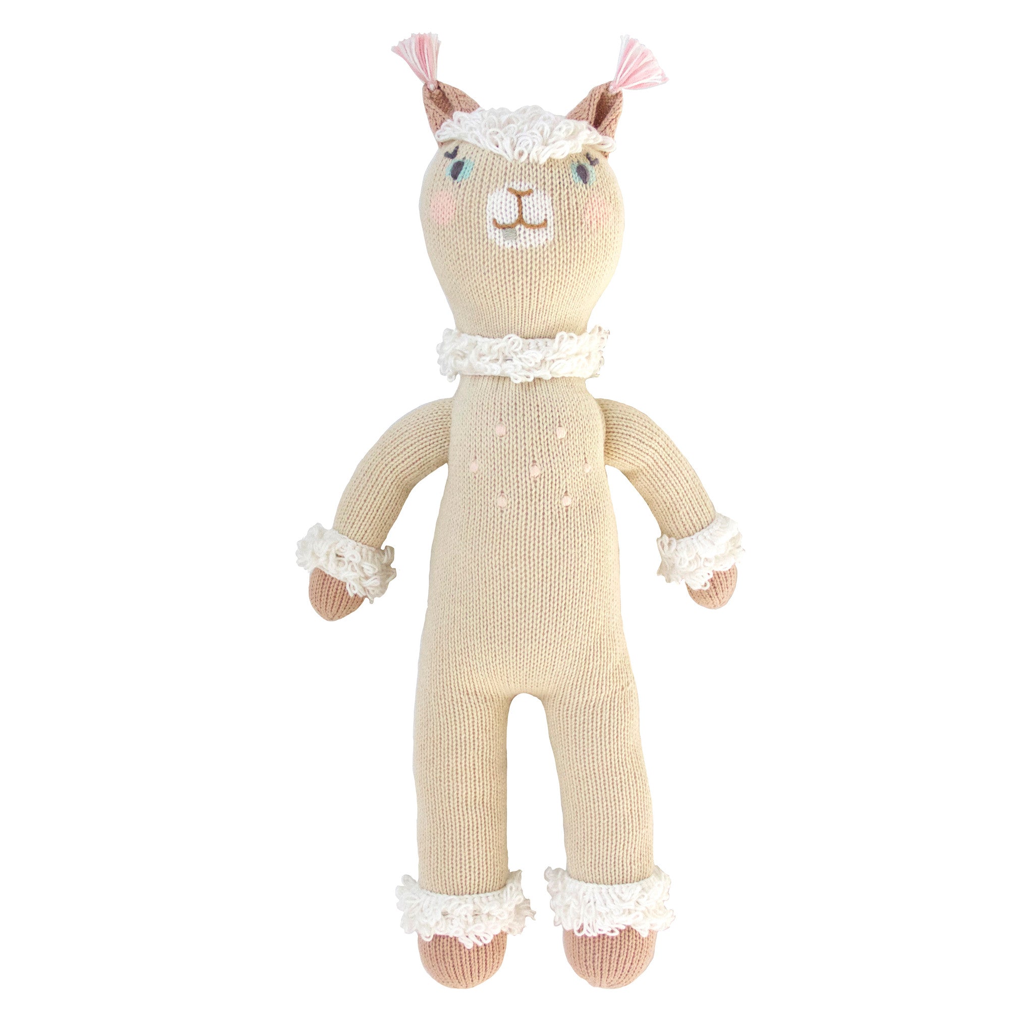 Blabla Kids Picchu the Alpaca Plush Toy - Soft & Cuddly Stuffed Animal for Babies & Toddlers - Perfect for Nursery Decor, Gift Giving, and Comforting Playtime