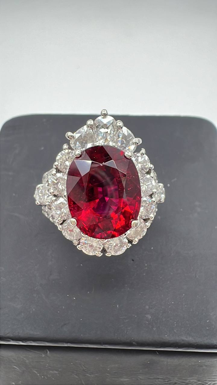 Natural Rubellite Gemstone Ring for Women - Elegant Pink Tourmaline Jewelry Gift for Birthday, Anniversary & Special Occasions