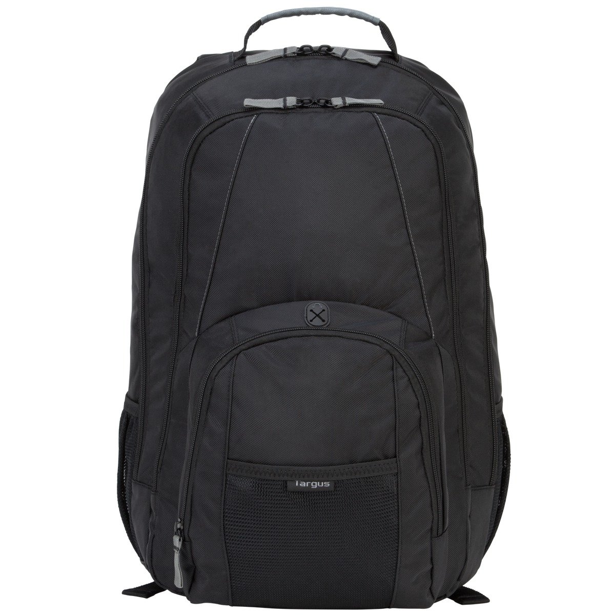 Targus 17-Inch Water Resistant Laptop Backpack - Business Commuter & College Computer Backpack for Men & Women (Black, CVR617) | Durable Travel Backpack for Work, School & Daily Use